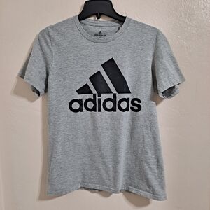 Adidas Gray & Black Amplifier T-Shirt Size Small
